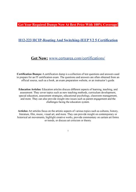 H12-223_V2.5 Certification Cost