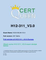 H12-311_V3.0 Online Praxisprüfung