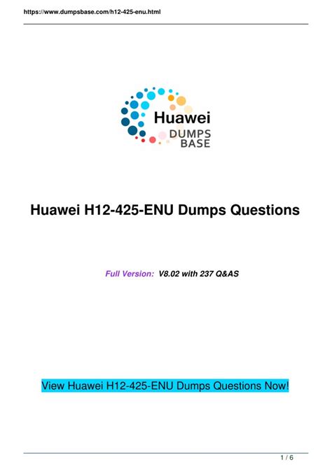 H12-425-ENU Prüfungsfrage