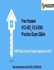 H12-425_V2.0 PDF Testsoftware