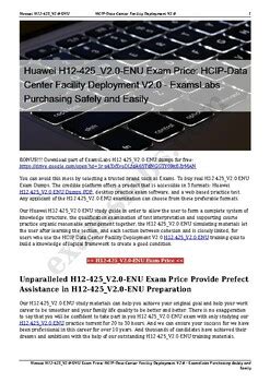 H12-425_V2.0-ENU PDF Demo