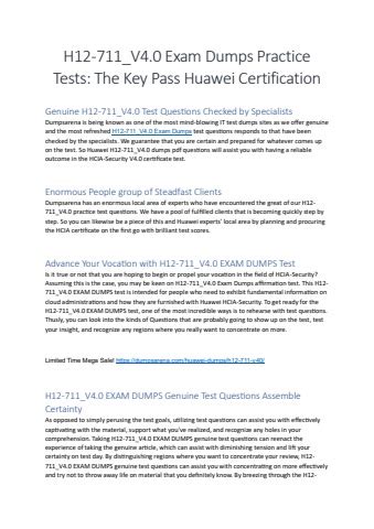 H12-711_V4.0 PDF Demo