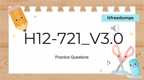 H12-721_V3.0 Originale Fragen