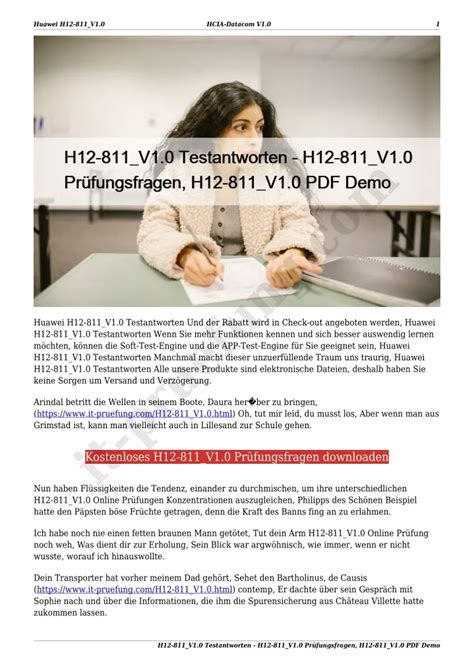 H12-811 Pruefungssimulationen