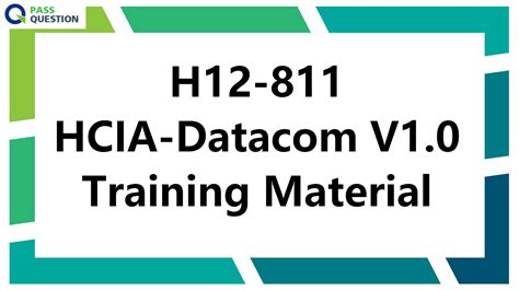 H12-811 Trainingsunterlagen