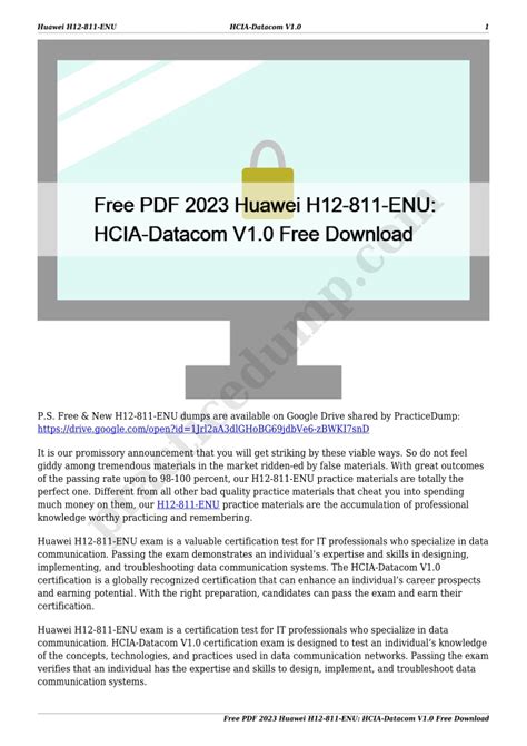 H12-811-ENU PDF Testsoftware