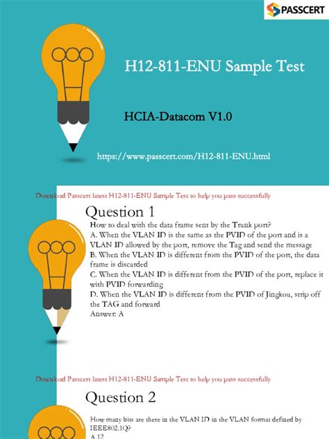 H12-811-ENU Prüfungsinformationen