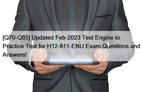 H12-811-ENU Tests
