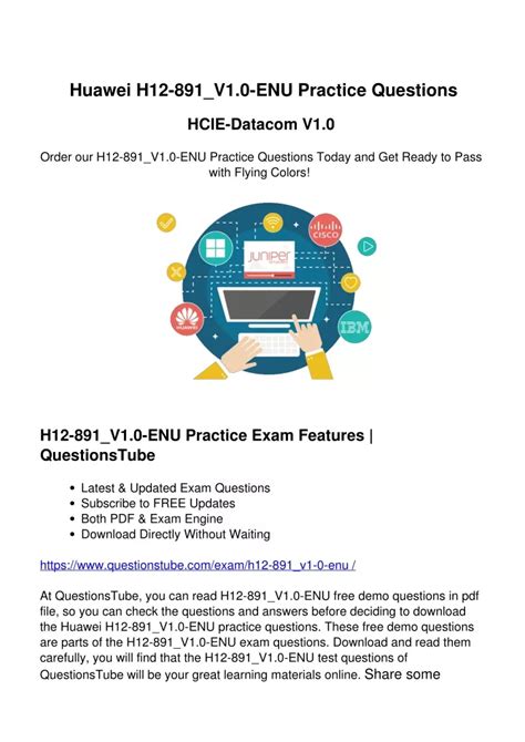H12-891_V1.0-ENU Prüfungsinformationen