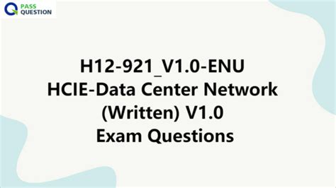 H12-921_V1.0 Online Prüfung