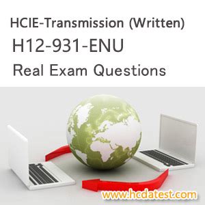 H12-931-ENU Prüfungsunterlagen