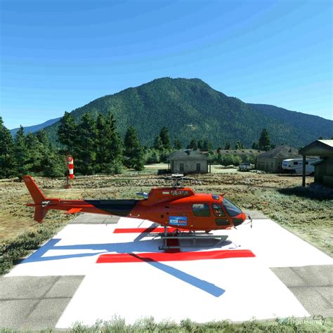 H125 Heli Austria red για το Microsoft Flight Simulator MSFS