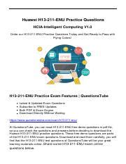 H13-211_V2.0 PDF Demo