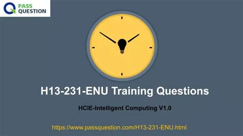 H13-231-ENU Zertifizierungsantworten