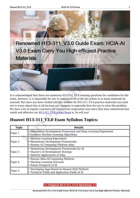 H13-311_V3.5 Exam