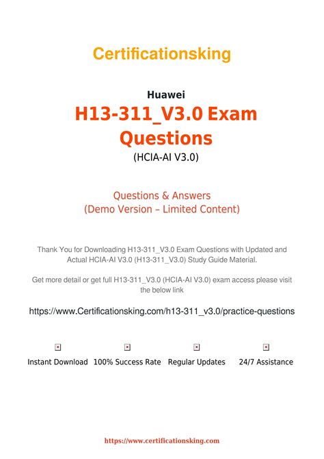 H13-311_V3.5 Musterprüfungsfragen