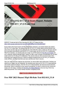 H13-334_V1.0 Reliable Exam Vce