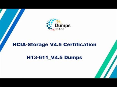 H13-611_V4.5 Dumps