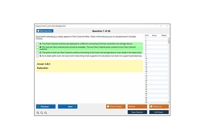 Exam H13-611_V4.5 Cram Questions