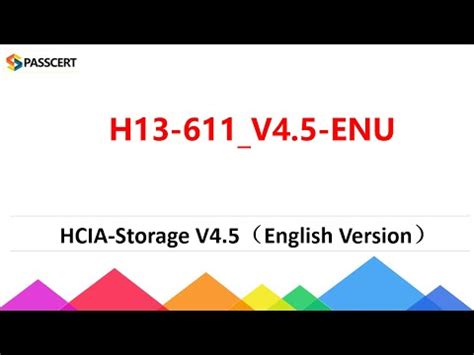 H13-611_V4.5-ENU Dumps