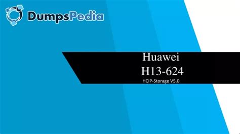 H13-624_V5.0 PDF Demo