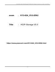 H13-624_V5.0 PDF Testsoftware