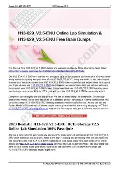 H13-629_V2.5 Prüfungsinformationen