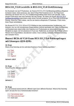 H13-711_V3.0 Prüfungsunterlagen