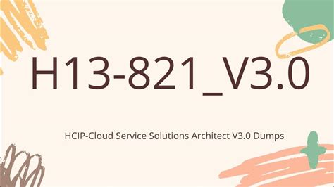 H13-731_V3.0 Dumps