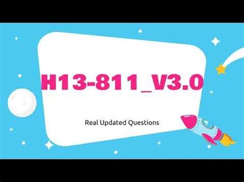 H13-811_V3.5 Lerntipps