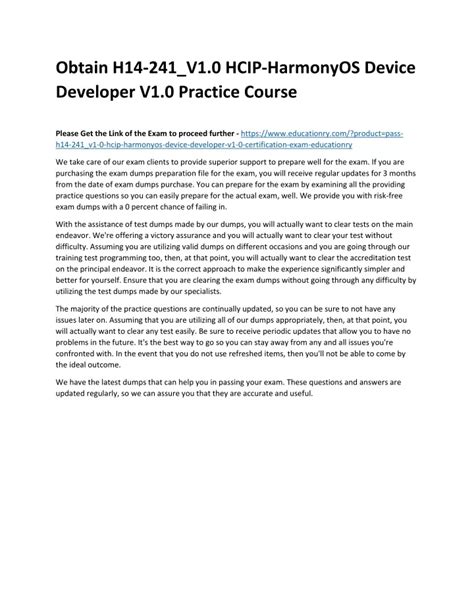 H14-241_V1.0 Practice Guide