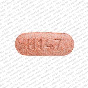 H147 pill. Lisinopril. Strength. 20 mg. Imprint. H147. Color. Pink. Shape. Capsule/Oblong. 
