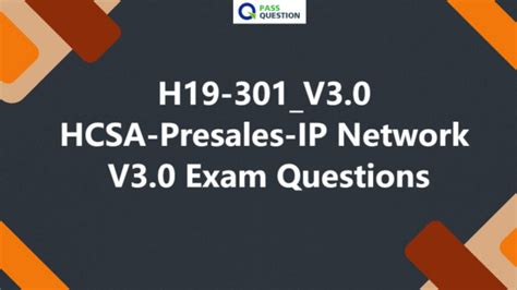 H19-301_V3.0 Exam Fragen