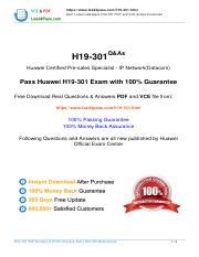 H19-301_V3.0 PDF