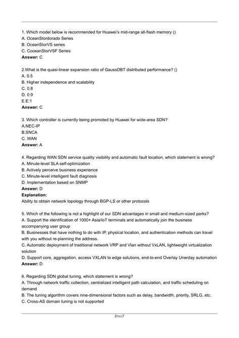 H19-308_V4.0 Latest Exam Practice