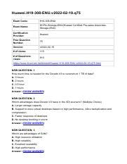 H19-308_V4.0 PDF Testsoftware
