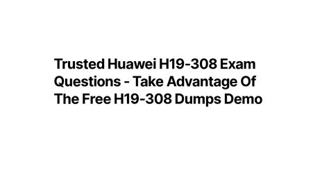 H19-308_V4.0 Testantworten