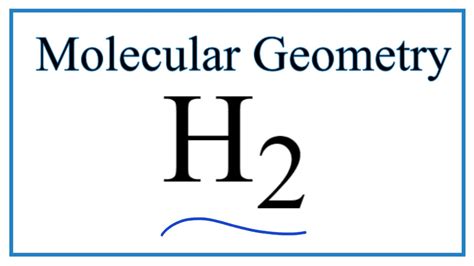 H2 (Hydrogen Gas) Molecular Geometry, Bond Angles & Electron ... - YouTube