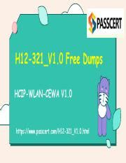 H21-321_V1.0 Dumps