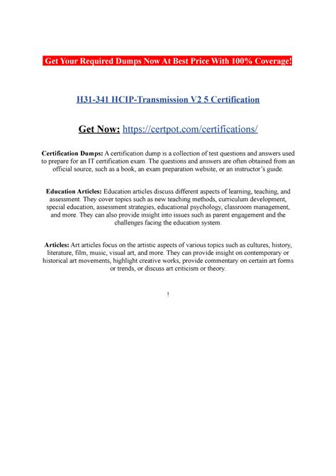 H31-341 Zertifizierungsantworten