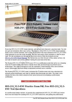 H35-211_V2.5-ENU PDF Demo