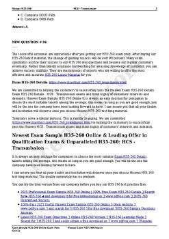 H35-260 Zertifizierungsfragen
