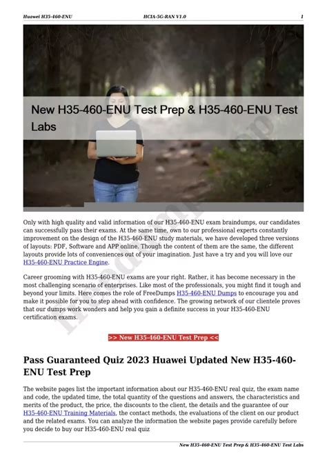 H35-460 PDF Testsoftware