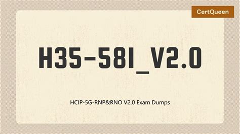H35-581_V2.0 Prüfung