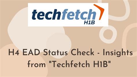 H4 ead status tracker. Things To Know About H4 ead status tracker. 