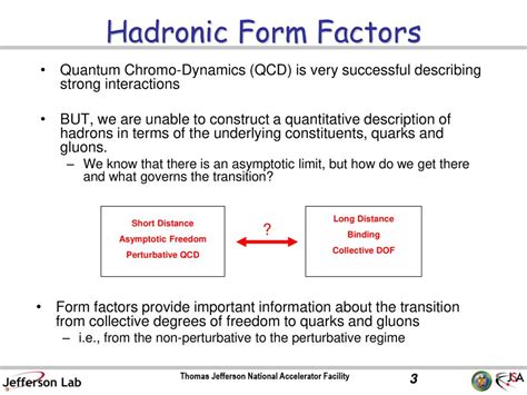 HADRONIC FORM FACTORS AND PERTURBATIVE QCD