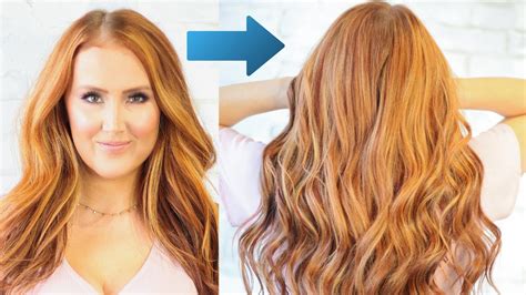 HAIR EXTENSIONS FOR REDHEADS - YouTube