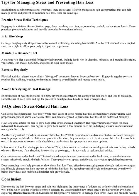 Hair loss: Tips for managing - American Academy of … - balustradellc