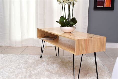 Hairpin Table Legs Coffee Table - Etsy - balustradellc