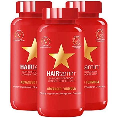 HAIRtamin Advanced Formula Hair Growth Supplement